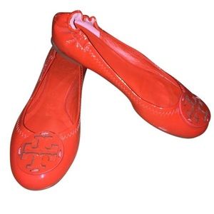 Tory Burch Patent Leather Ballet Flats